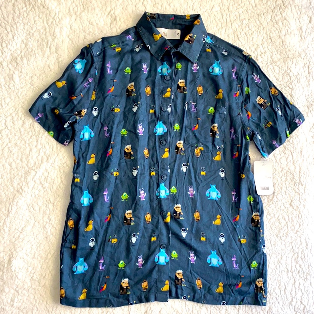 Disney/Pixar Button-down shirt Size S